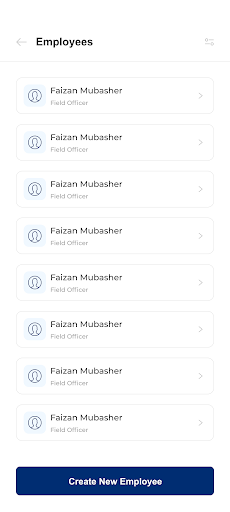 Android application Field Force-AI screenshort