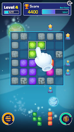 Game screenshot Tactox - ブロックパズル mod apk
