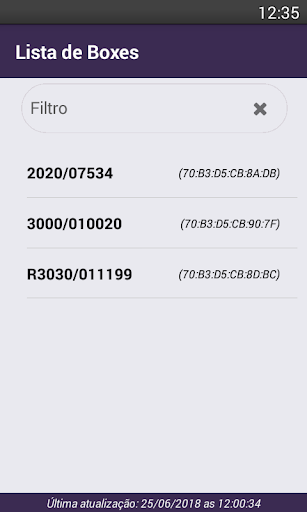 Android application VMconfig screenshort