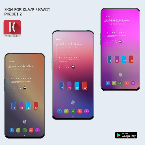 Xion for Klwp kwgt Screen 3