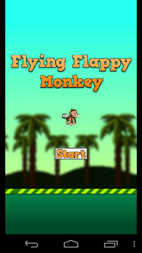 Android application Flying Flappy Monkey screenshort