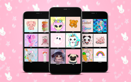 Android application Kawaii Wallpapers screenshort