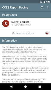 CCES Report Doping App Apk Download 3