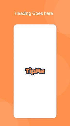 Android application TipMe screenshort