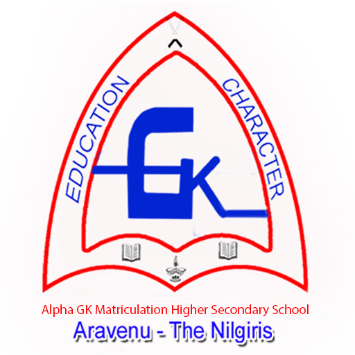 Alpha GK Matric Hr Sec School logo