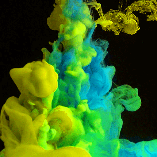 Yellow Green Ink - Wallpaper logo