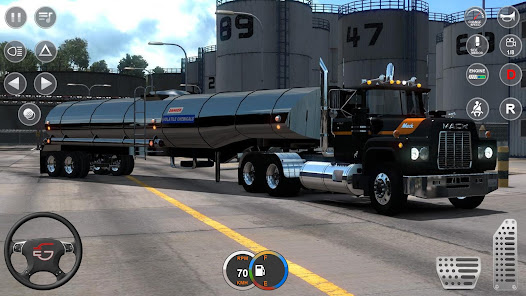 Truck Driving Oil Tanker Games  screenshots 9