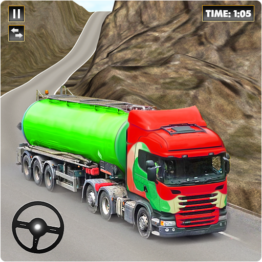 Oil Truck Transport Truck Game logo