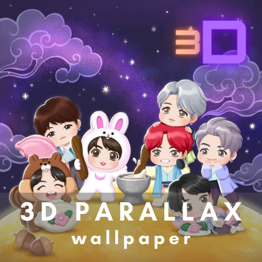 TinyTAN 3D Parallax Wallpaper logo