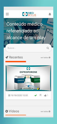 Android application Medbolus screenshort