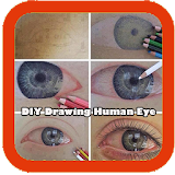DIY Drawing Human Eye icon