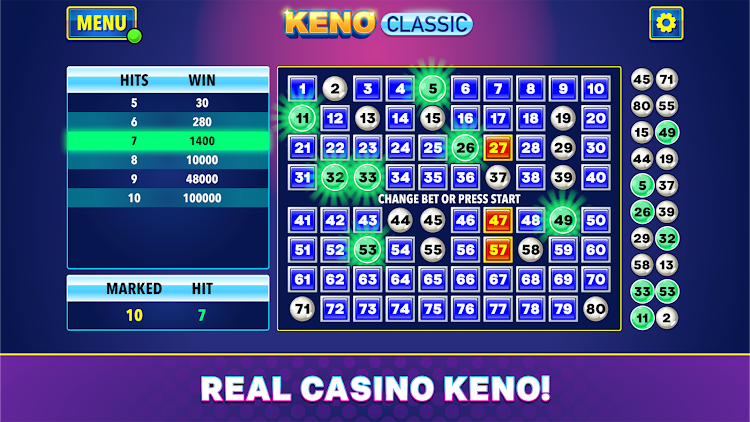 Keno Vegas - Casino Games - 1.6.2 - (Android)