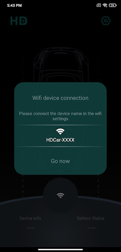Android application HDCar screenshort