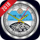 Analog Clock Live Wallpaper 2018: Widget 3D Clock icon