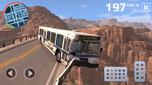 Grand Canyon Auto Crash Game Screen 2