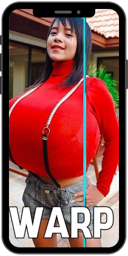 Android application Time warp scan face filter screenshort