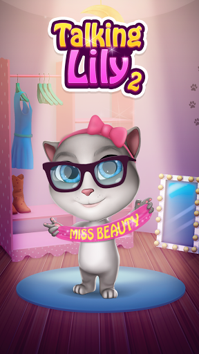 My Cat Lily 2 - Talking Virtual Pet apkpoly screenshots 1