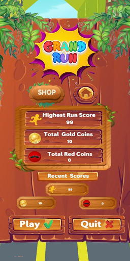 Grand Run Screen 2