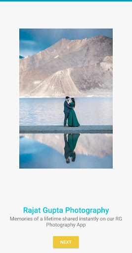 Android application RG Photography screenshort