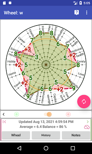 Wheel of life 18 spheres Screen 2