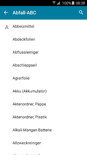 AbfallApp Stadt Bad Kissingen Screen 2