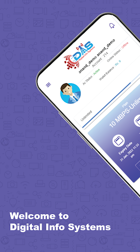 Android application Digital Info screenshort