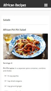 African Recipes !