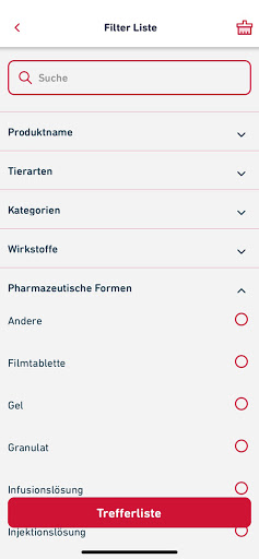 Android application LIVISTO Produktkatalog DE screenshort