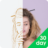 30 Day Learn To Draw Portrait icon