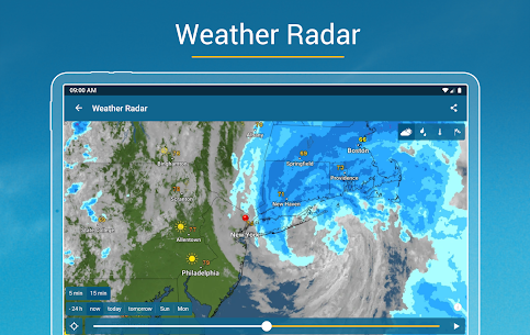Weather & Radar – Storm radar v2022.10.1 MOD APK (Premium Unlocked) Free For Android 8