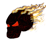 Burning Skull Wallpaper icon