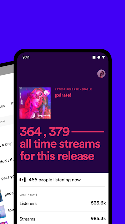 Game screenshot Spotify for Artists apk download