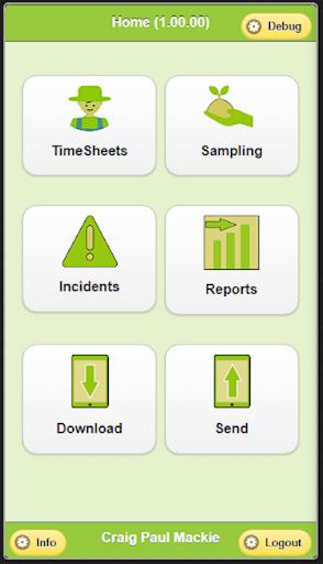 Android application Vinea Personal screenshort