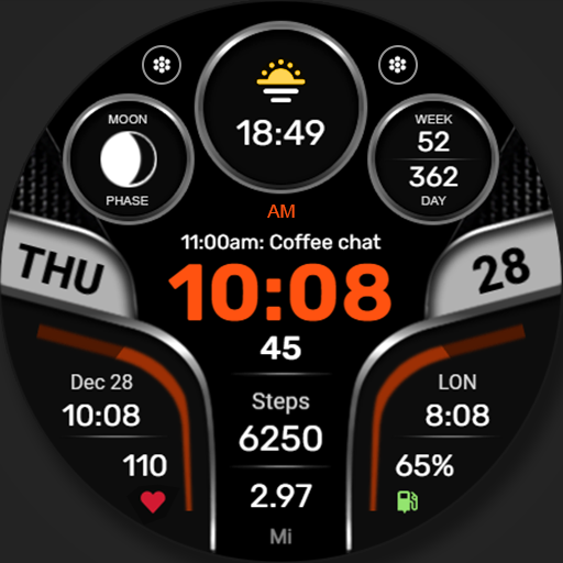 WFP 312 Futuristic watch face Logo