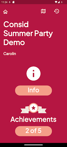 Android application Consid Event screenshort