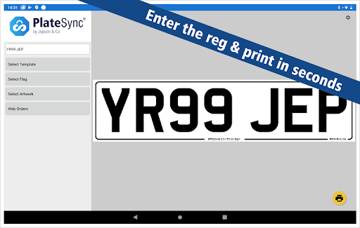 PlateSync® Screen 2