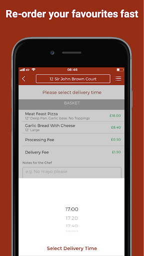 Presto Pizza Kettering Screen 3