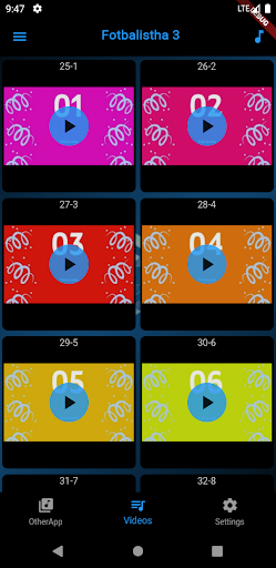 Android application انیمیشن خواننده باران دوبله screenshort