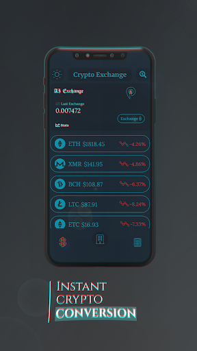 Android application AI Exchange Crypto Converter screenshort