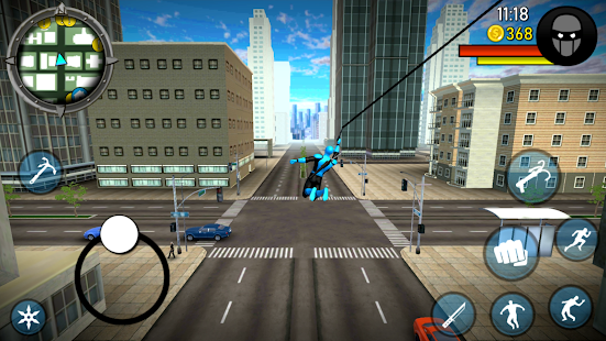 Blue Ninja : Superhero Game 5.1 screenshots 13
