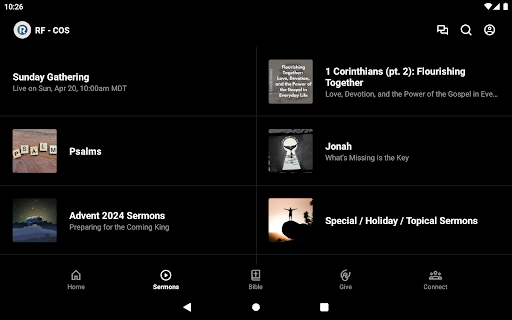 Redemption Fellowship COS
