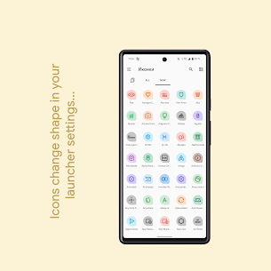 Pix Material Colors Icon Pack (MOD APK, Paid/Patched) v4 5