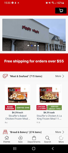 Android application Gulf Coast Piggly Wiggly screenshort