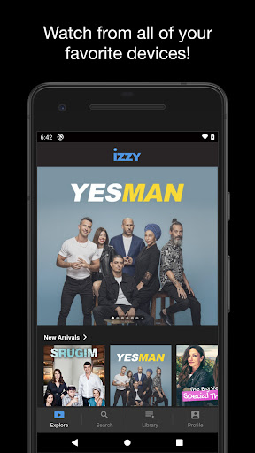 IZZY - Stream Israel Screen 2