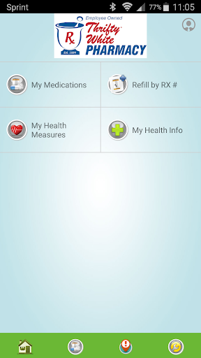 Android application Thrifty White screenshort