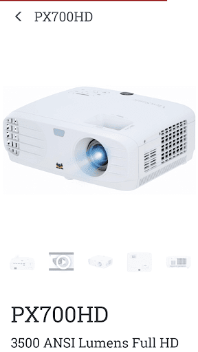 ViewSonic Projector Screenshot 4 - AppWisp.com