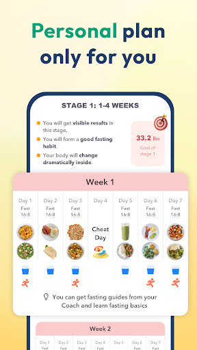 Screenshot of Litely: Fasting Plan & Tracker