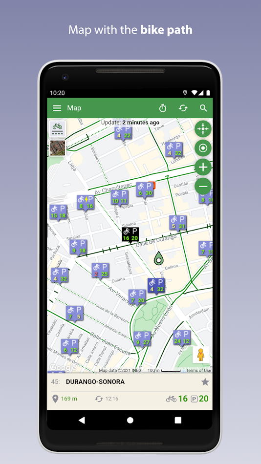 #1. Ecobici MX (Android) Με: AltairApps
