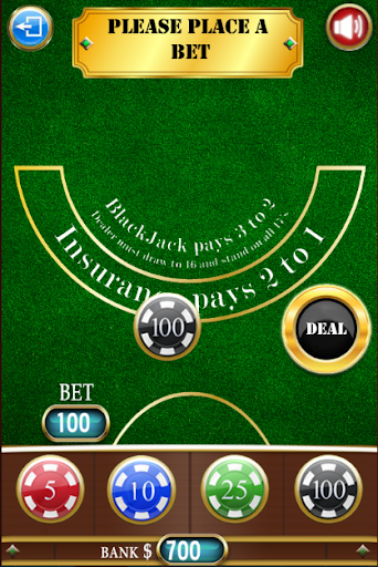 Golden Blackjack Screen 2