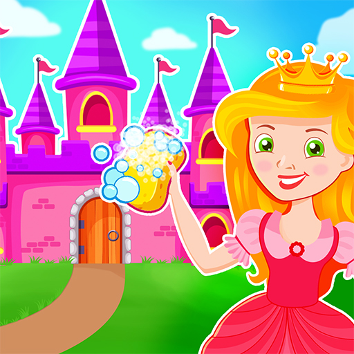 Princess Castle Cleaning Game logo